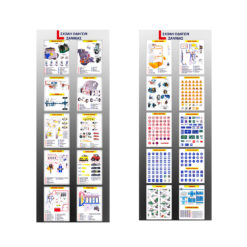 Illustrated boards in roll up banners (set) 44 Illustrated boards in roll up banners (set) - Image 13