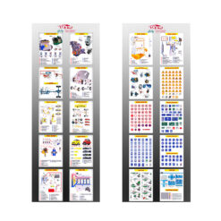 Illustrated boards in roll up banners (set) 56 Illustrated boards in roll up banners (set) - Image 25