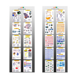 Illustrated boards in roll up banners (set) 35 Illustrated boards in roll up banners (set) - Image 4