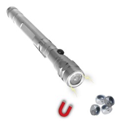 Alternative view of Aluminum flashlight 02