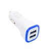 Φορτιστής USB διπλός με φωτισμό LED 2 usb charger1