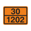 Warning sign Dangerous goods 01