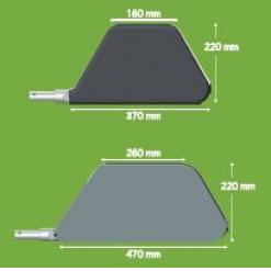 Manual foldable tip-up plate RM205 - Image 7