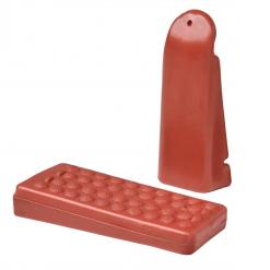 Plastic protection parts for cargo lock plank