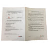 Instructions in writing according to ADR